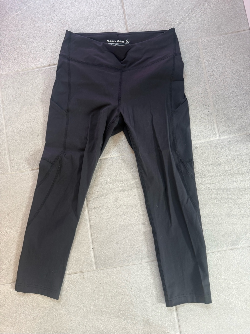Outdoor Voices Men’s Black Performance Joggers